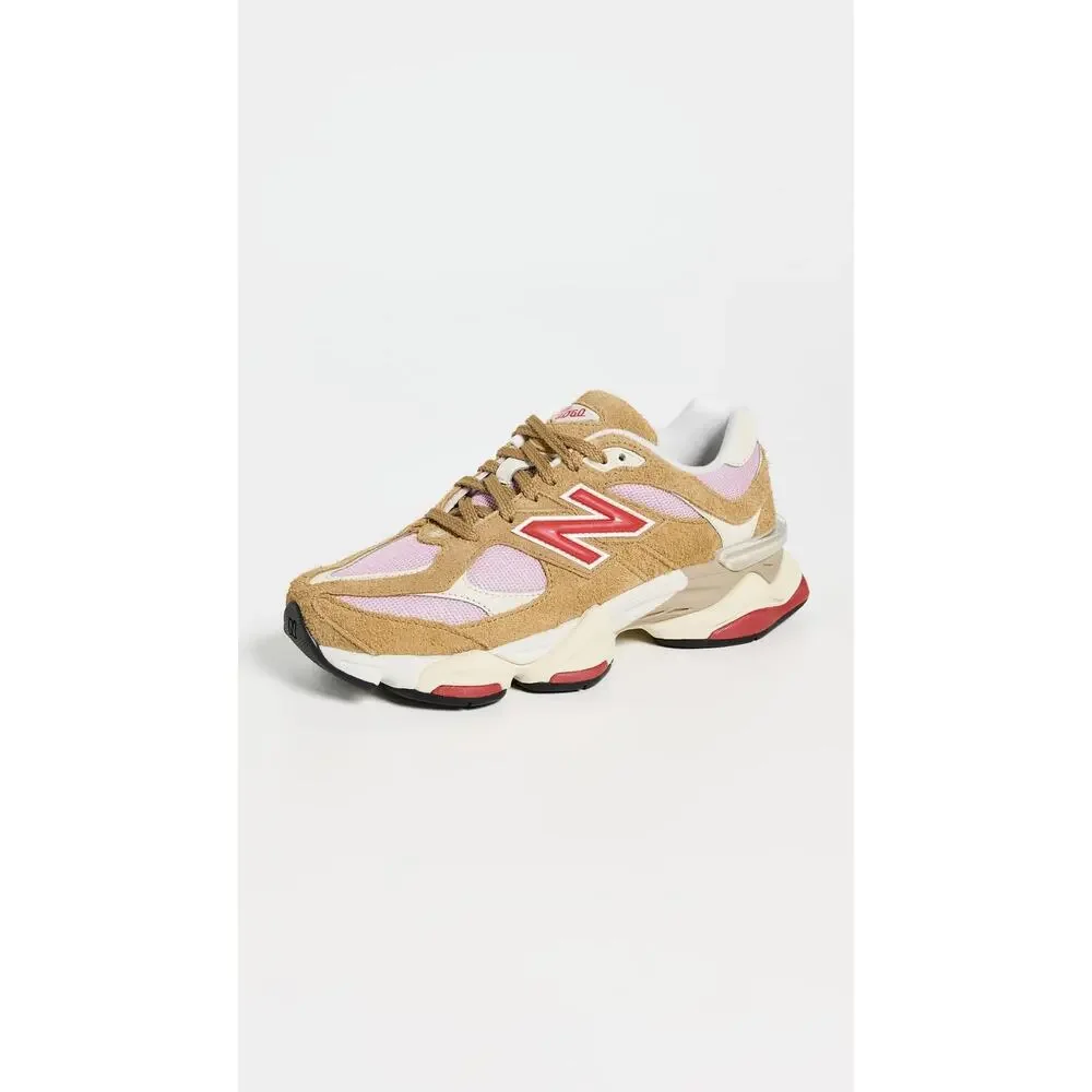NWT New Balance 9060 Sneakers Beige Pink Unisex Size 5.5